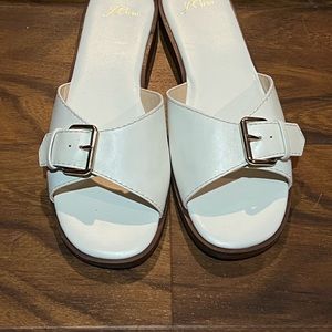 J. Crew Gretchen Buckle Sandals